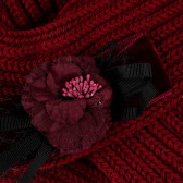 Căciulă tricotată cu panglică, pentru fete Picolla Speranza 100093 6