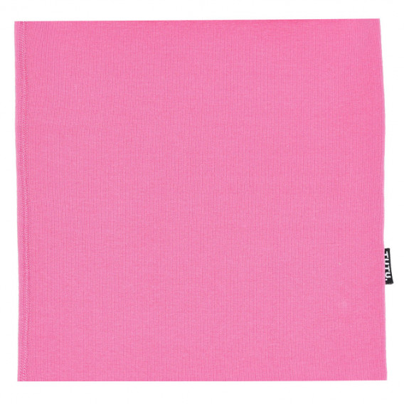 Eșarfă monocrom roz pentru o fată TUTU 100286 3