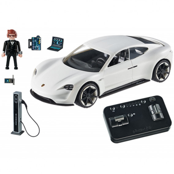 Playmobile - Rex Dasher cu Porsche Mission E Playmobil 100456 2