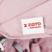 Cărucior pentru copii Zizito Fortuna de construcție și design elvețian, de culoare roz ZIZITO 100510 6