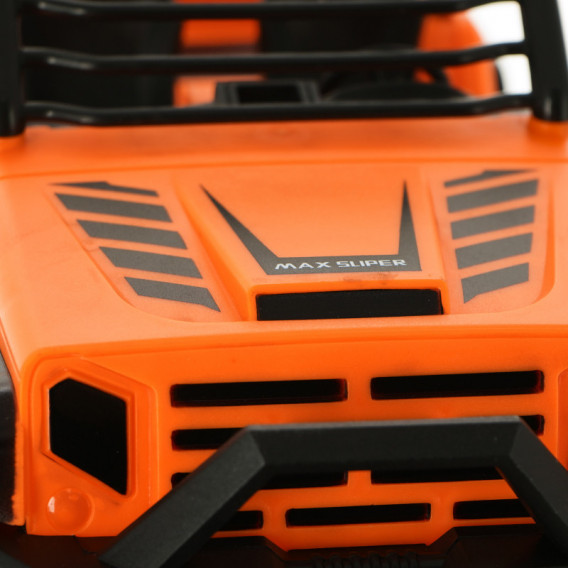 Jeep ZIZITO Sliper Max cu telecomandă radio de culoare portocalie ZIZITO 100561 6
