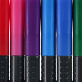 Linere temporare, 10 culori 0.4mm în ambalaj din PVC Faber Castell 101047 2