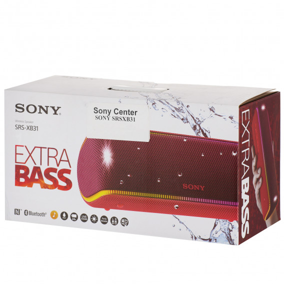 Boxă portabilă Sony SRS-XB31 Red SONY 101122 2