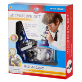 Microscop pentru copii 100/450/900x de culoare albastră Eastcolight 101143 