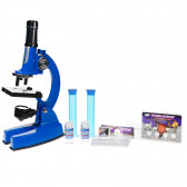 Microscop pentru copii 100/450/900x de culoare albastră Eastcolight 101144 2