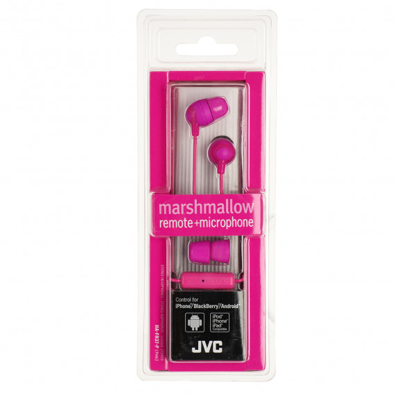 Căști stereo de culoare roz roz, model ha-fr37-p JVC 101151 