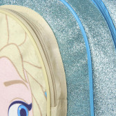 Rucsac albastru proiectat cu imaginea Elsa din regatul Frozen Frozen 1012 4