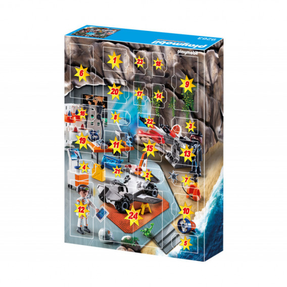 Playmobile - Calendarul de Crăciun, agenții de top Playmobil 101748 2