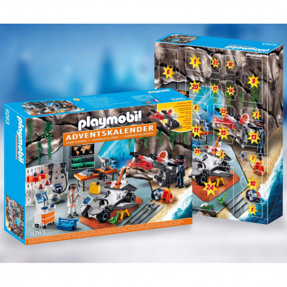 Playmobile - Calendarul de Crăciun, agenții de top Playmobil 101750 4