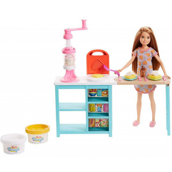 Set mic-dejun Barbie Doll Chef Stacy Doll, pentru fete Barbie 101871 2