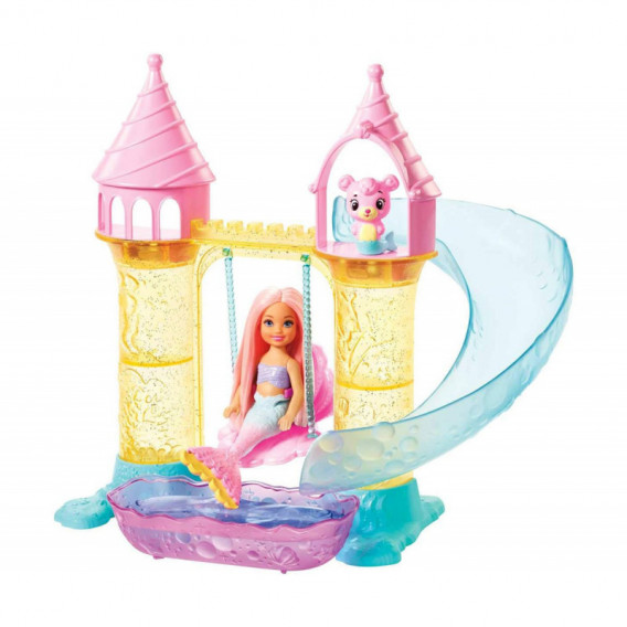 Set Barbie, sirena Chelsea, pentru fete Barbie 101885 2