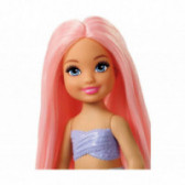 Set Barbie, sirena Chelsea, pentru fete Barbie 101889 6