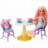 Set Barbie, sirena Chelsea, pentru fete Barbie 101893 10