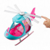 Barbie într-o excursie cu elicopterul, pentru fete Barbie 101895 2