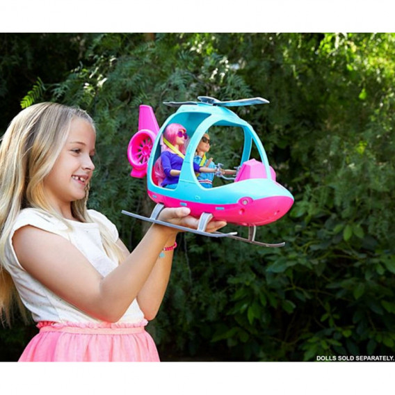 Barbie într-o excursie cu elicopterul, pentru fete Barbie 101899 6