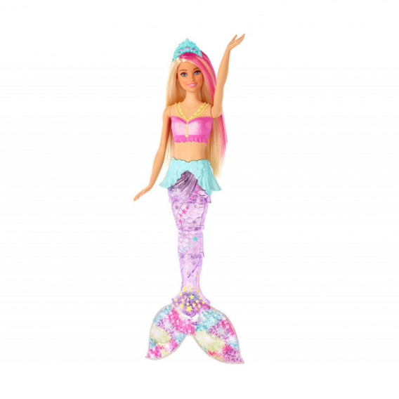 Barbie sirenă plină de farmec, cu lumini, pentru fete Barbie 101913 2
