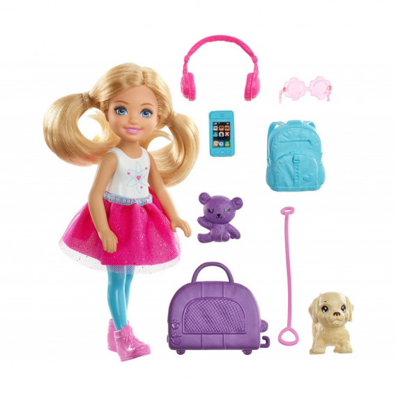 Păpușă Barbie pe drum, Chelsea, pentru fete Barbie 101916 2