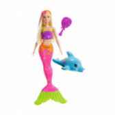 Păpușa Barbie - Sirenă,  pentru fete Barbie 101926 2