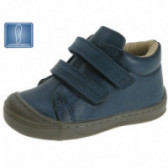 Pantofi pentru bebeluși cu velcro pentru băieți, albaștri Beppi 102345 