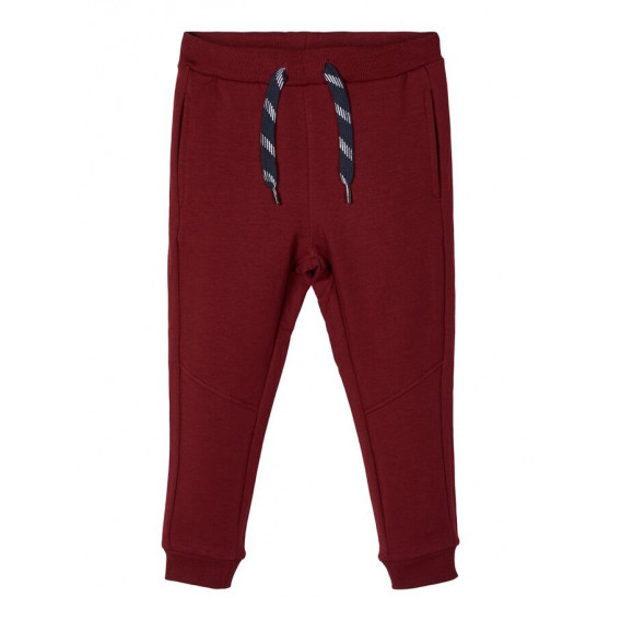Pantaloni cu bandă elastică largă și șiret pentru băieți Name it 102530 