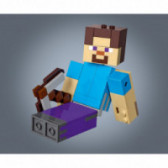 LEGO Minecraft Steve BigFig cu Papagal 159 Lego 103242 6