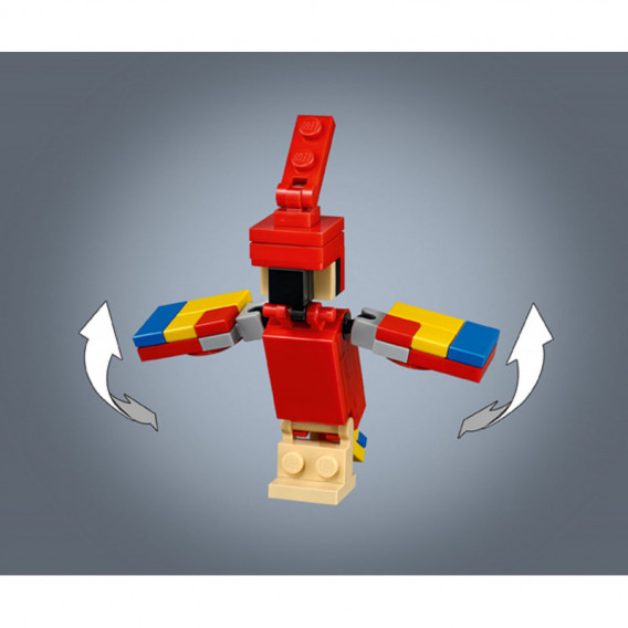 LEGO Minecraft Steve BigFig cu Papagal 159 Lego 103244 8