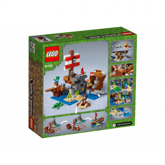 LEGO Minecraft Pirate Ship Adventure 386 Lego 103257 2