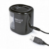 Ascutitoare electrică PS12 cu USB, negru  103395 