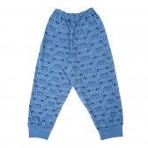 Pijamale din bumbac cu mânecă lungă cu un imprimeu vesel cu cărucior pentru băieți Ewa Klucze 104868 5