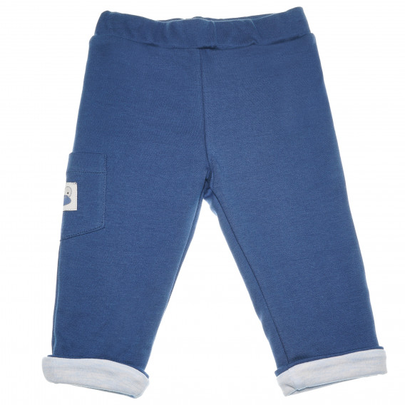 Pantaloni pentru băieți cu imprimeu ursuleț NINI 104998 