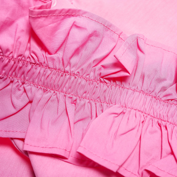 Rochie pentru copii cu mâneci scurte de culoare roz The Tiny Universe 105111 3