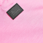 Rochie pentru copii cu mâneci scurte de culoare roz The Tiny Universe 105112 4