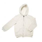 Hanorac de bumbac cu fermoar model unisex Fendi 105352 