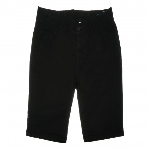 Pantaloni scurți de bumbac de culoare neagră pentru băieți Freegun 105387 2