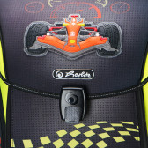 Ghiozdan pentru școală ergonomic cu accesorii, Midi Plus Formula 1 Herlitz 106066 15