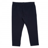 Pantaloni strâmți pentru fete, de culoare albastră Idexe 106446 