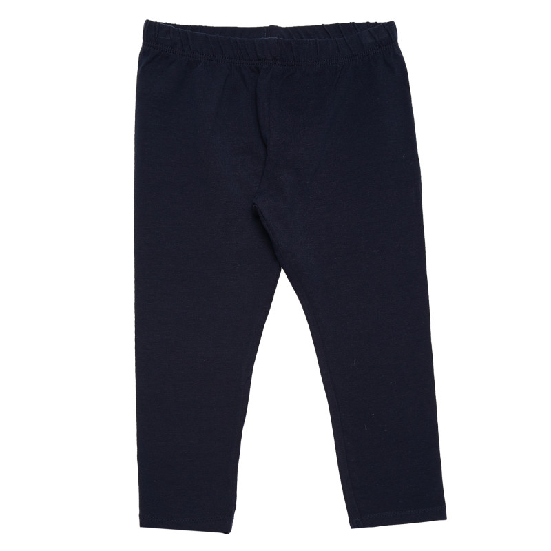 Pantaloni strâmți pentru fete, de culoare albastră  106446