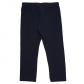 Pantaloni strâmți pentru fete, de culoare albastră Idexe 106447 2