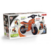 Motocicletă de culoare portocalie, Jumpy pentru copii Chicos 10646 4