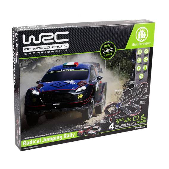 Raliul de sărituri radicale cu două autovehicule WRC 10676 