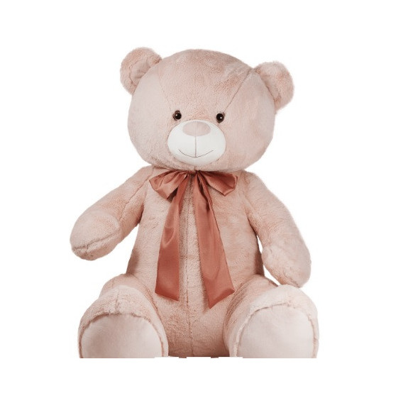 Ursuleț de pluș roz, 80 cm Amek toys 106918 