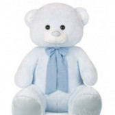 Ursuleț de pluș albastru, 80 cm Amek toys 106919 