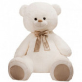 Ursuleț de pluș alb, 120 cm Amek toys 106920 