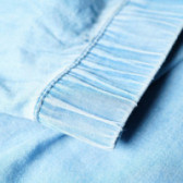 Pantaloni scurți din bumbac de culoare albastră pentru gravide Mamalicious 106982 3
