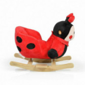 Palton mecanic Ladybug, culoare: Roșu Moni 107321 2