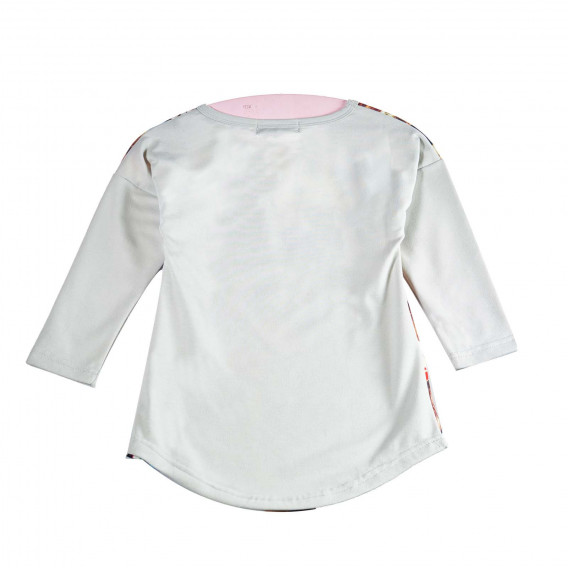 Bluză cu mânecă lungă pentru fete, cu imprimeu de căței MC United 10735 2