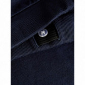 Pantaloni albastru închis, din bumbac organic, pentru băieți Name it 107685 3