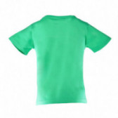 Tricou verde din bumbac, cu imprimeu, pentru băieți Pac-Man 107938 2