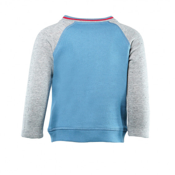 Bluză matlasată albastră cu mâneci lungi pentru băieți MEXX 108113 2
