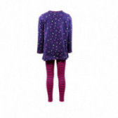 Pijamale de culoare violet, pentru fete SCHIESSER 108192 2
